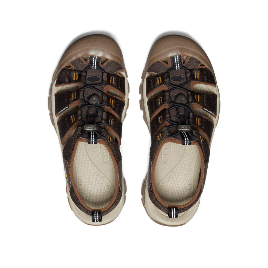 Men's Newport H2 Sandal | Java/Golden Yellow - Image 4