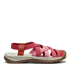 Women's Whisper Lattice Sandal  |  Garnet/Burnt Brick