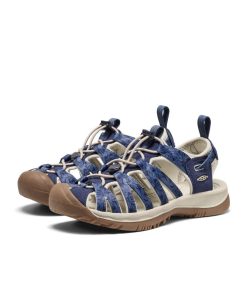 Alternative view of Women's Whisper  |  Navy Print