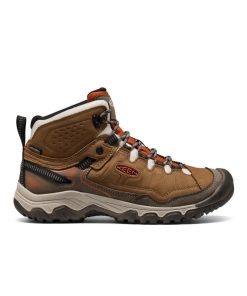 Men's Targhee IV Waterproof Hiking Boot  |  Coyote/Gold Flame