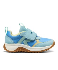 Little Kids' KS86 Sneaker  |  Baltic Sea/Wax Yellow