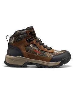 Men's Skokie Waterproof Work Boot (Soft Toe)  |  Camo/Black