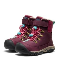 Alternative view of Little Kids' Kanibou Waterproof Winter Boot  |  Fig/Pink Lemonade
