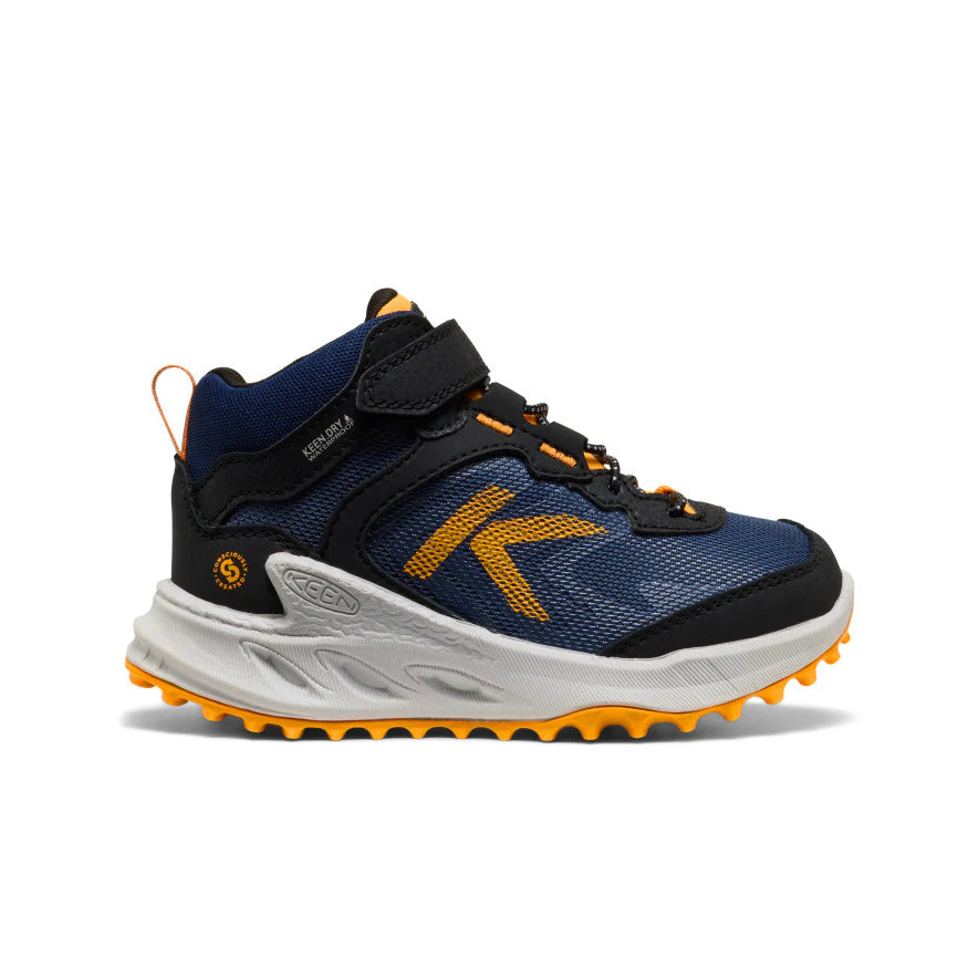 Little Kids' Zionic Waterproof Boot | Naval Academy/Bright Marigold