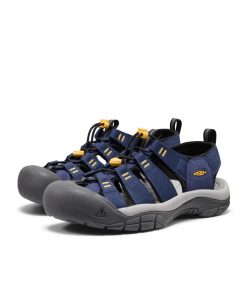 Alternative view of Men's Newport H2 Sandal  |  Naval Academy/Keen Yellow