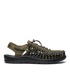 Men's UNEEK Sneaker  |  Dark Olive/Black