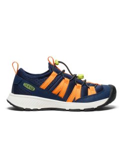 Big Kids' Motozoa Sneaker  |  Naval Academy/Bright Marigold