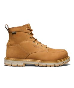 Men's San Jose 6 Waterproof 90° Heel Boot (Aluminum Toe)  |  Bistre/Gum