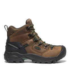 Men's Pittsburgh Energy 6 Waterproof Boot (Carbon Toe)  |  Cascade Brown/Greener Pastures