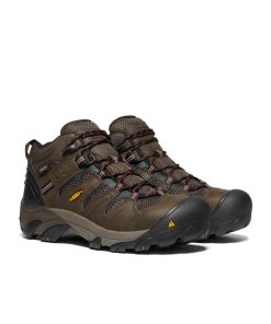 Alternative view of Men's Lansing Mid Waterproof (Steel Toe)  |  Cascade Brown/Brindle
