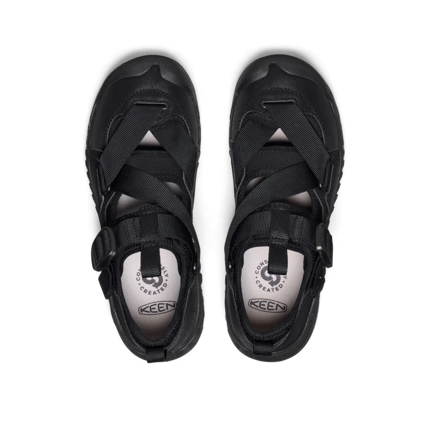 All Gender Hoodzerra Sandal | Black/Black - Image 4