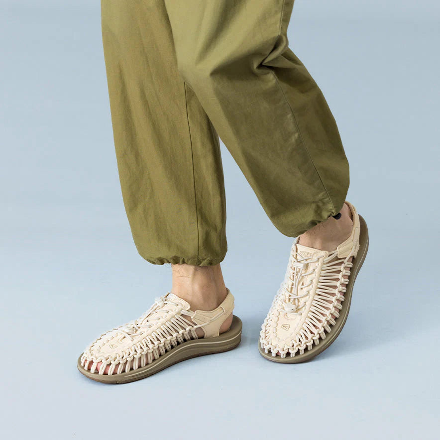 Men's UNEEK Sneaker | White Cap/Cornstalk - Image 8